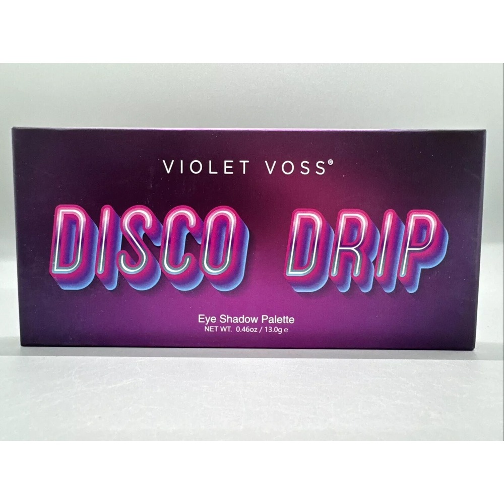 NEW in Box! Violet Voss - DISCO DRIP -‎ Eye Shadow Palette 0.46 Oz/ 13g